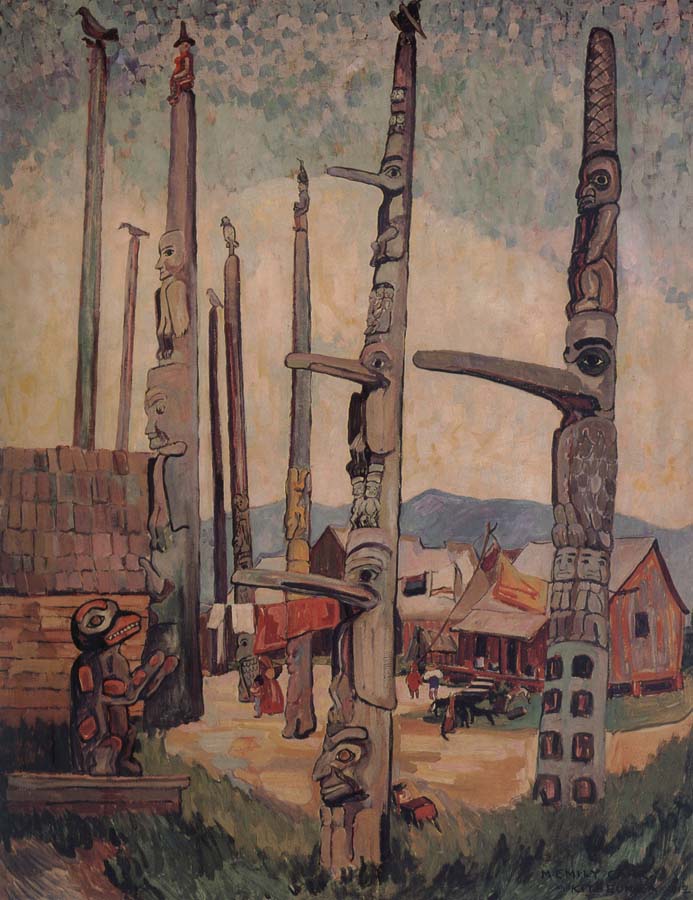 Totem Poles,Kitsukla